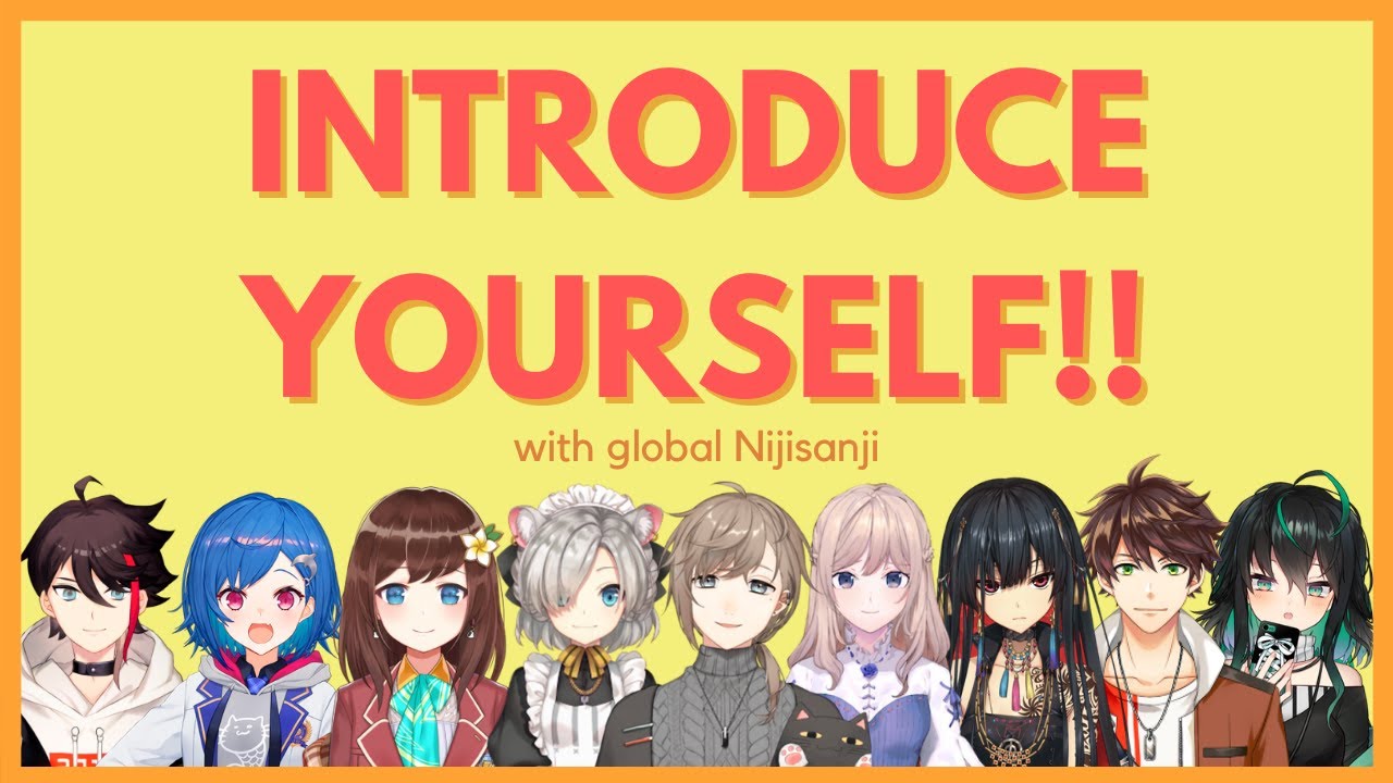 The chaos of global Nijisanji introducing themselves【NIJISANJI/ENG SUB】