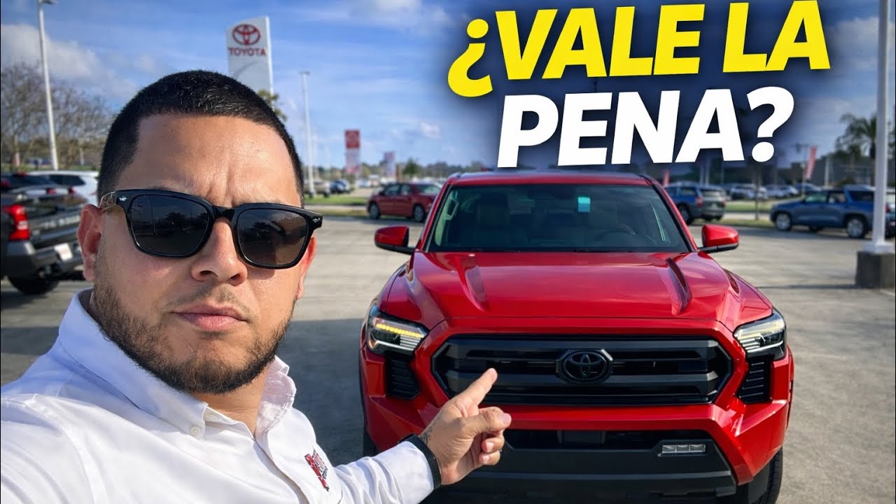 2026 Tacoma SR5 Supersonic Red 🚨 Así se ve la Nueva Tacoma que TODOS quieren