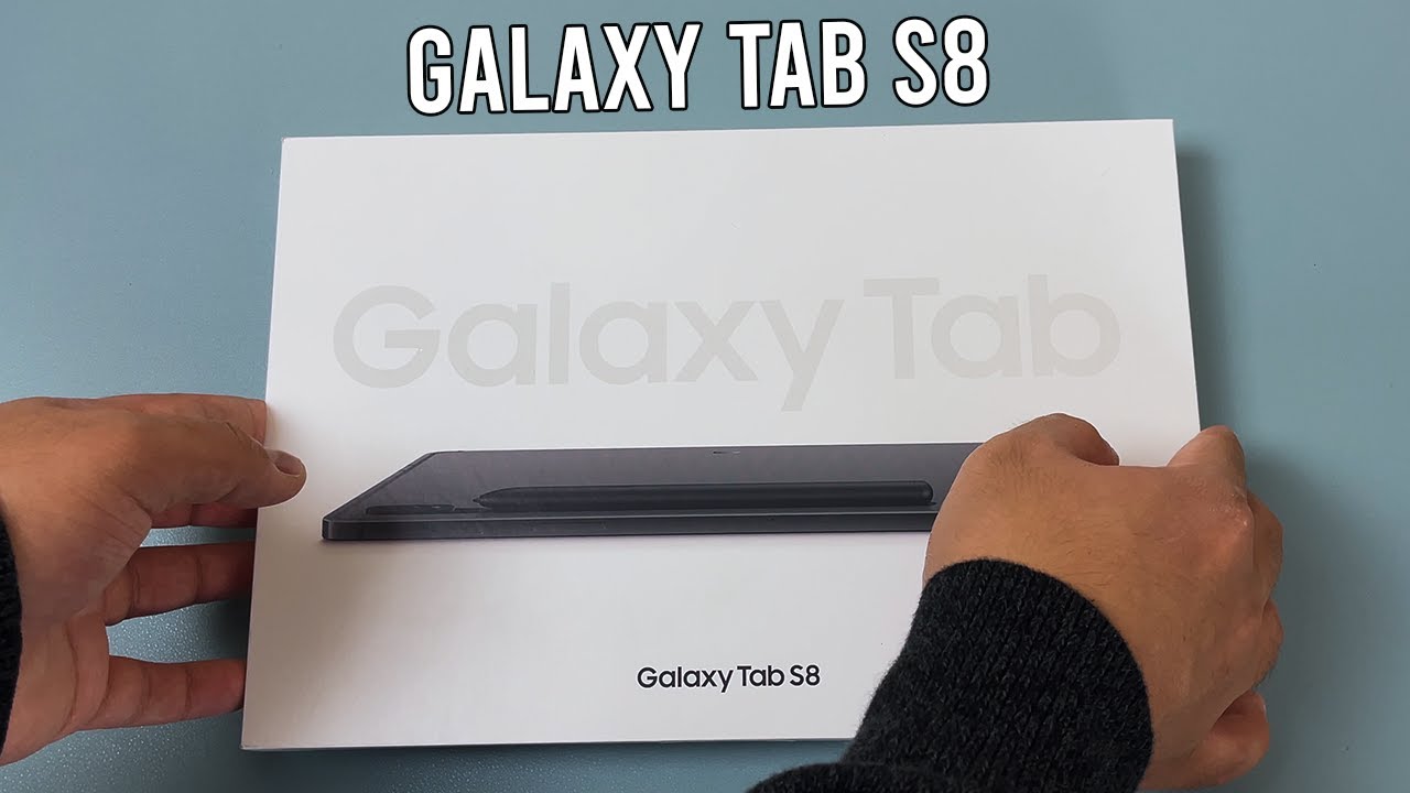 Samsung Galaxy Tab S8 Unboxing ASMR