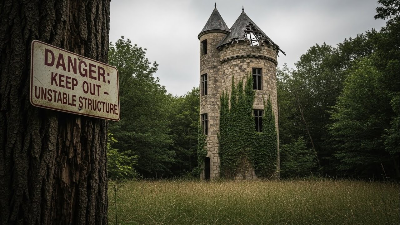 I Turned an Abandoned Medieval Tower into a Luxury Dream Home (ASMR)