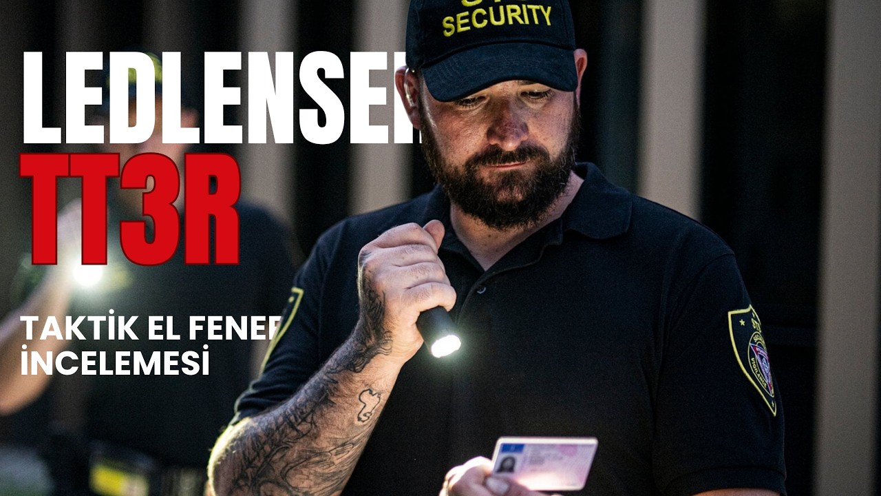 Taktik Sınıf El Feneri | Ledlenser TT3R İnceleme (1900 lm / IP68)