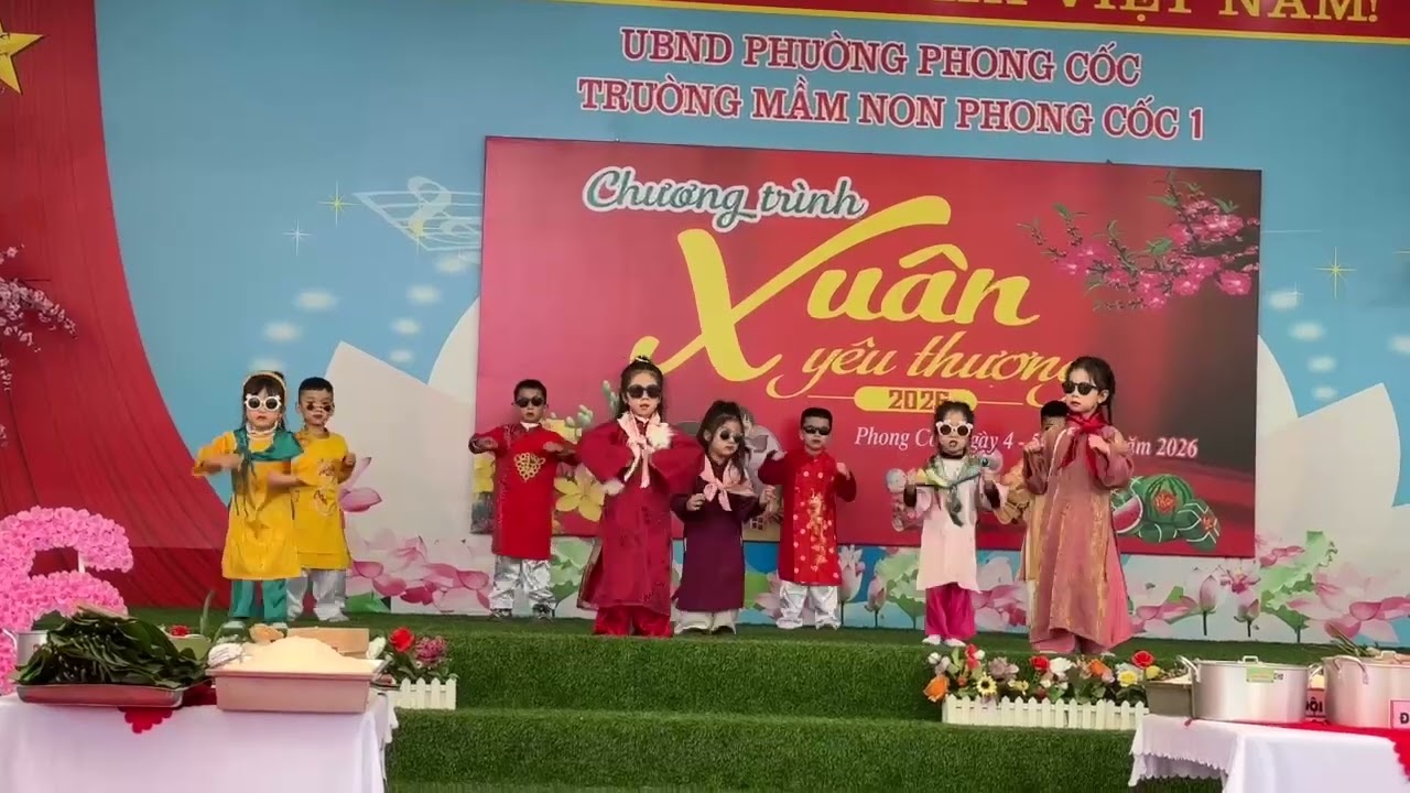 Văn nghệ lớp 4 tuổi nhân ngày 5/2/2026