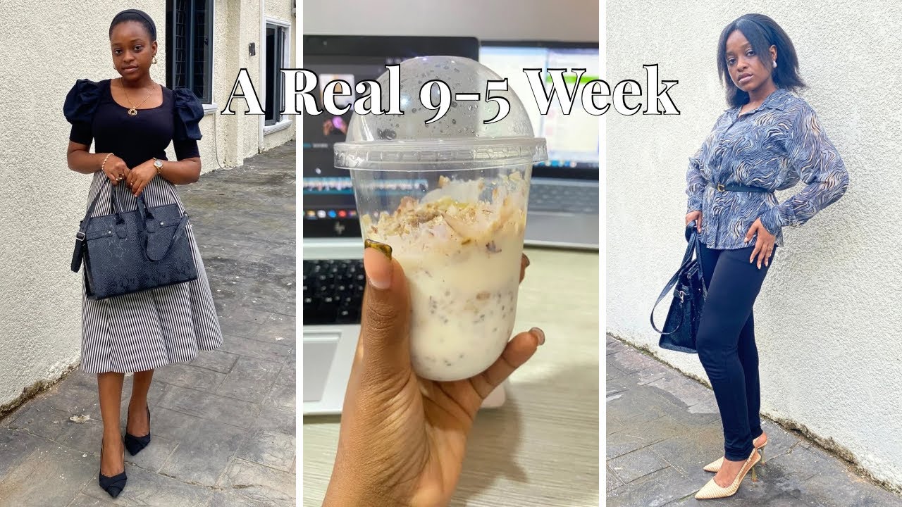 A Week in My Life | 9-5 Workdays, What I Eat & Realistic Routine