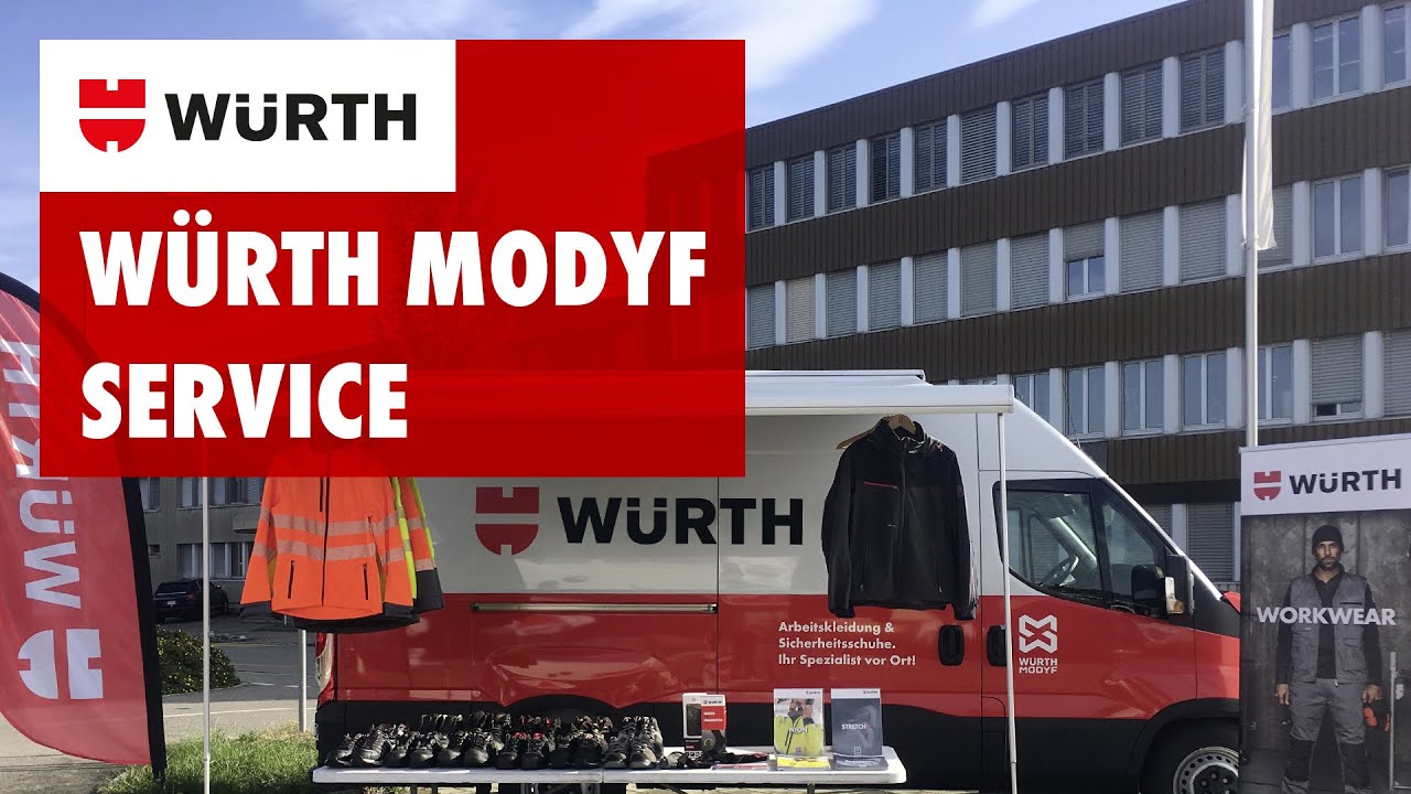 Ein fahrender Arbeitskleider-Schrank?! 🚐👕 | Würth MODYF - Arbeitsbekleidung
