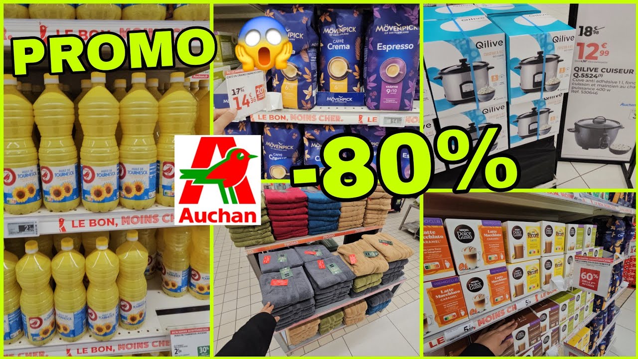 😱AUCHAN PROMO BONSPLANS-80% 27 janvier 2026