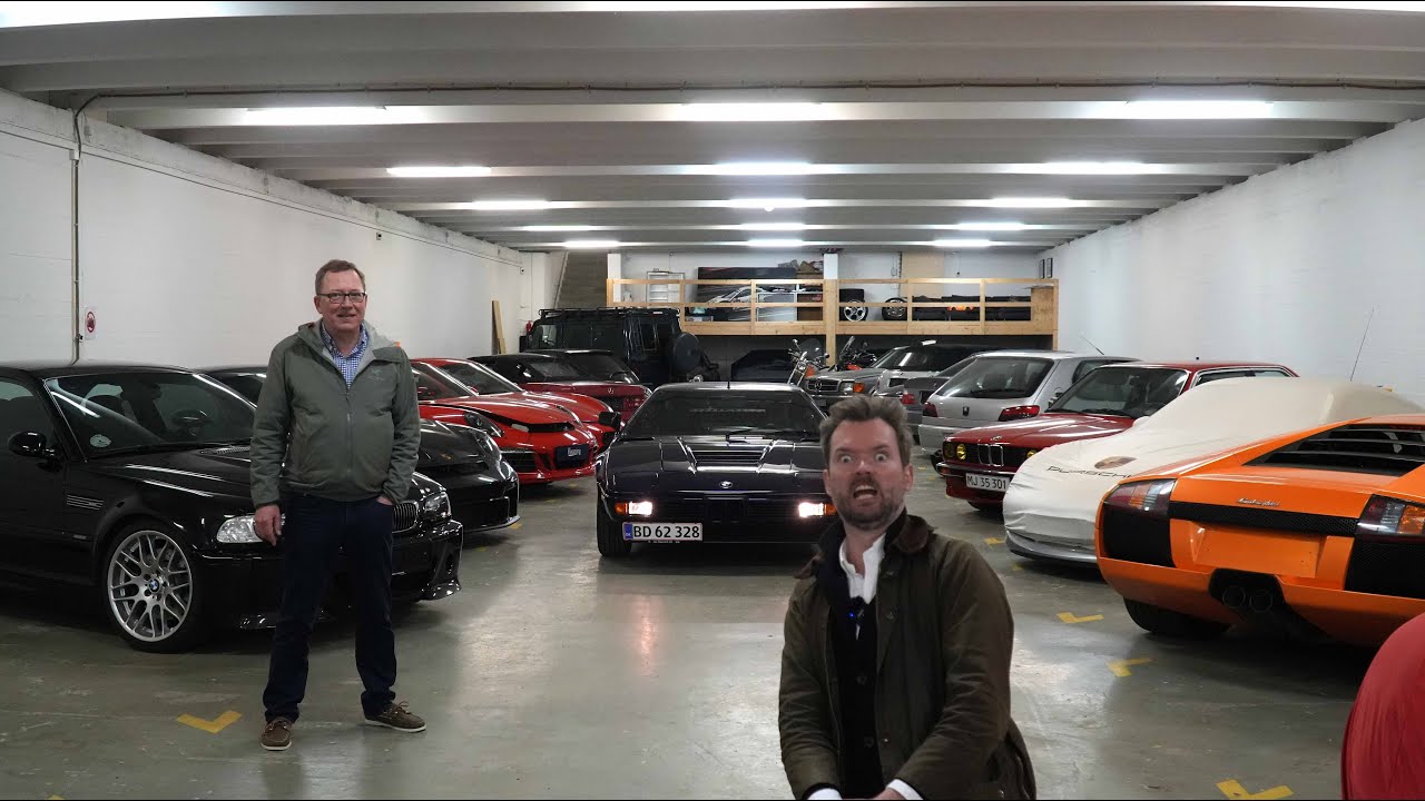 DANSK FINANSMAND ÅBNER SIN HEMMELIGE GARAGE FOR MIG!