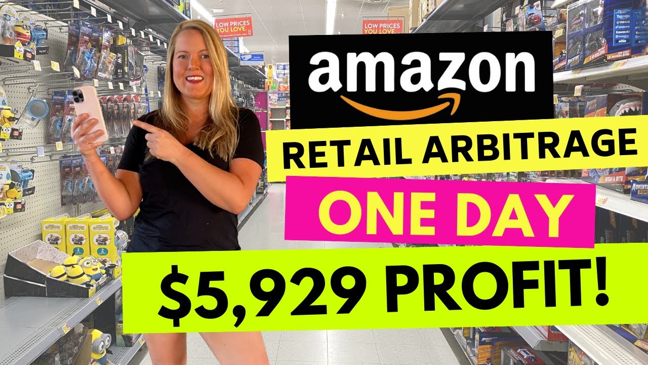 I Sourced $5929 of Profit in ONE DAY Doing Amazon Retail Arbitrage