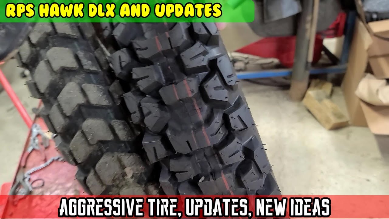 Hawk DLX tire MOTOZ Tractionator Desert HT! Bike show-n-tell? security cam footage from Florida