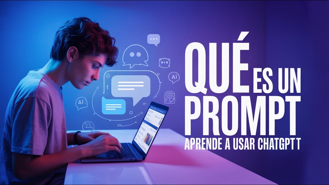 👉 Qué es un PROMPT en ChatGPT 🤖 | Guía Fácil + Ejemplos y Ejercicios para Principiantes