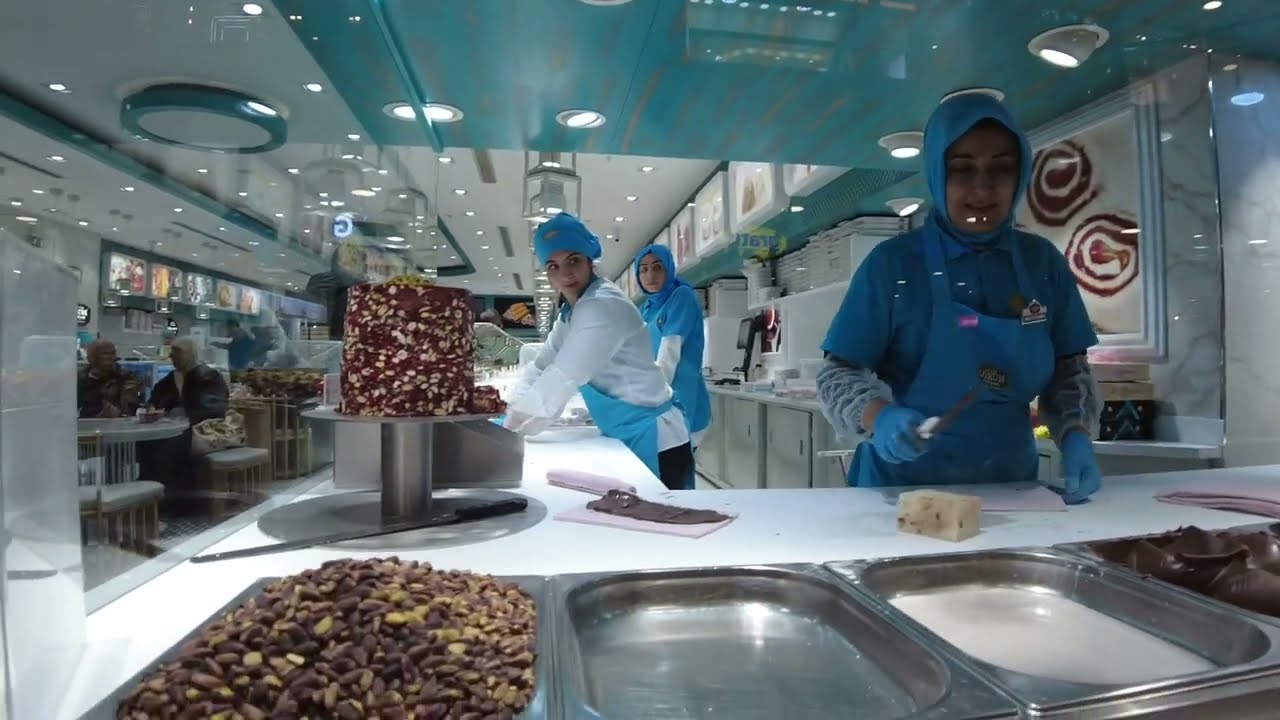 Turkish delight | Lokum |'throat comfort' | chopped dates, pistachios, hazelnuts, walnuts … | Turkey