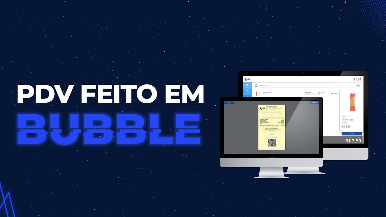 Explorando PDV Desenvolvido em Bubble