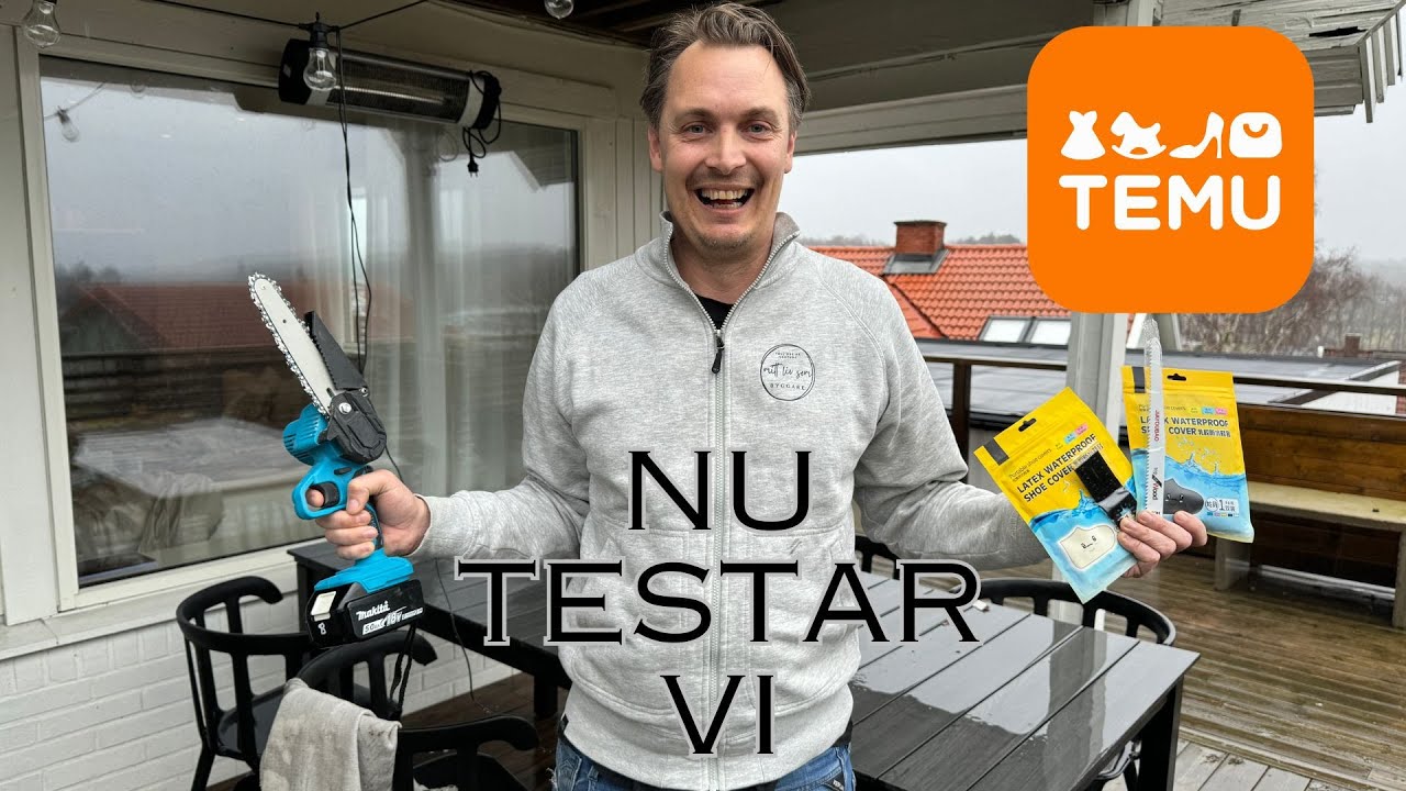 testar saker från TEMU