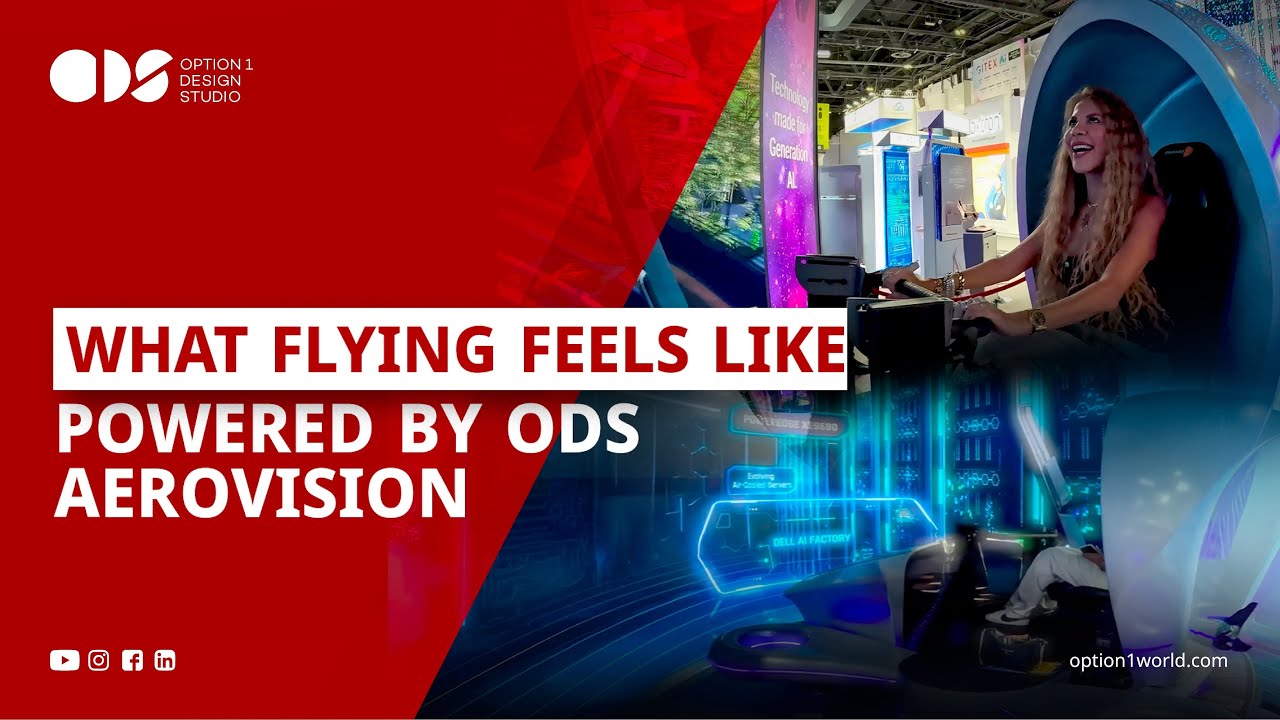 Flying Simulation Experience by ODS | GITEX Global 2025