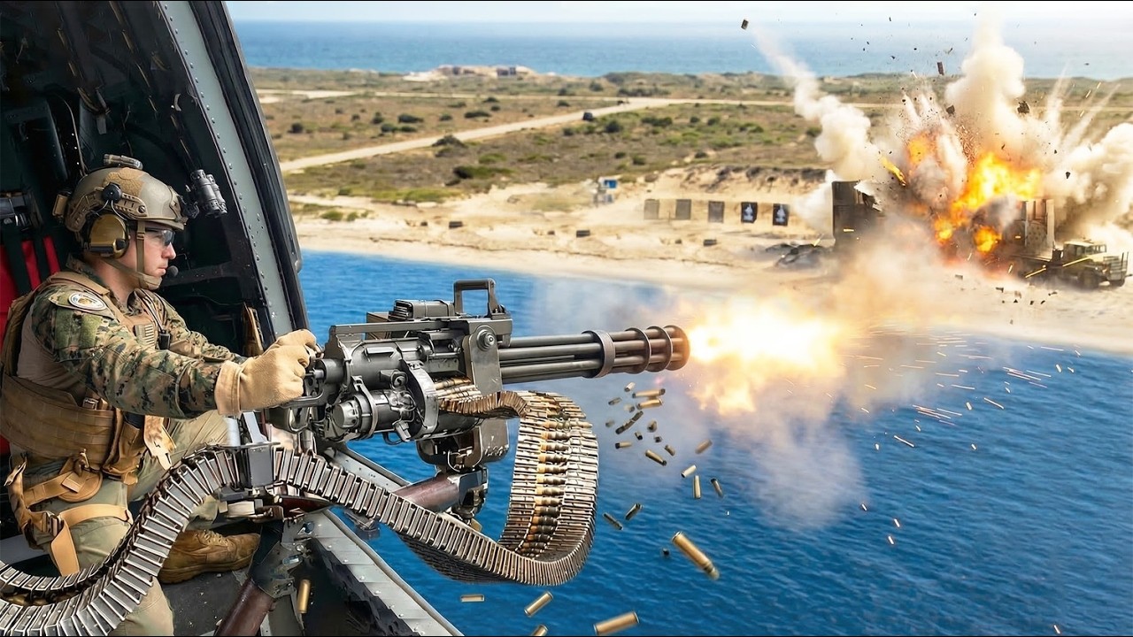 U.S. Tests New HMLA-169 Gatling Gun That Terrifies Enemies