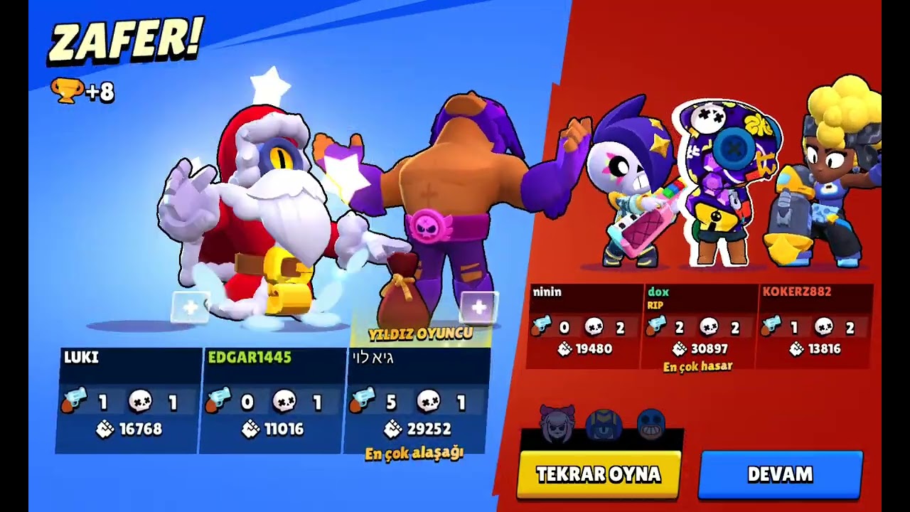 Brawl Stars sadece nakavt oynuyorum ve sadece sütüyle oynuyorum neredeyse ağlıyordum