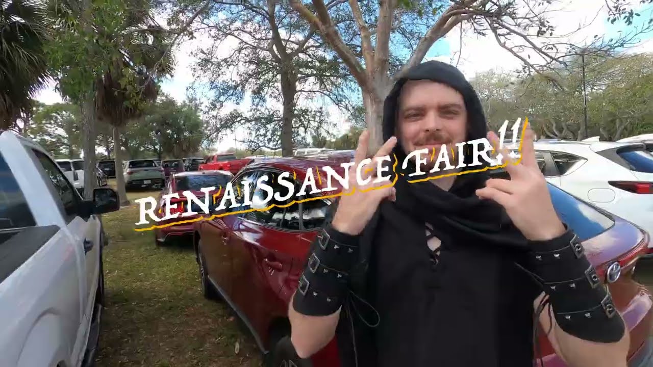 first time going to the renaissance fair!