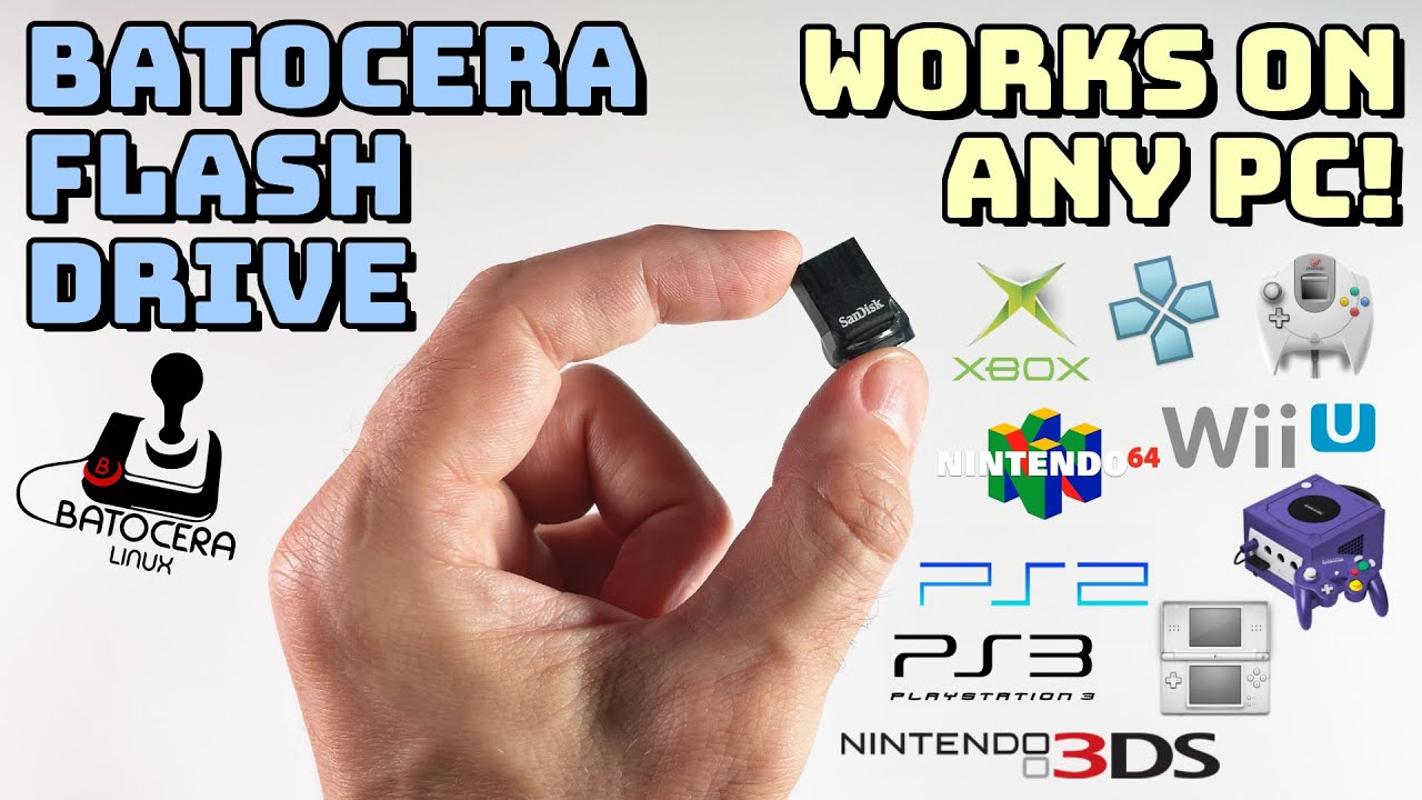 Turn a USB Flash Drive into a Portable Gaming 