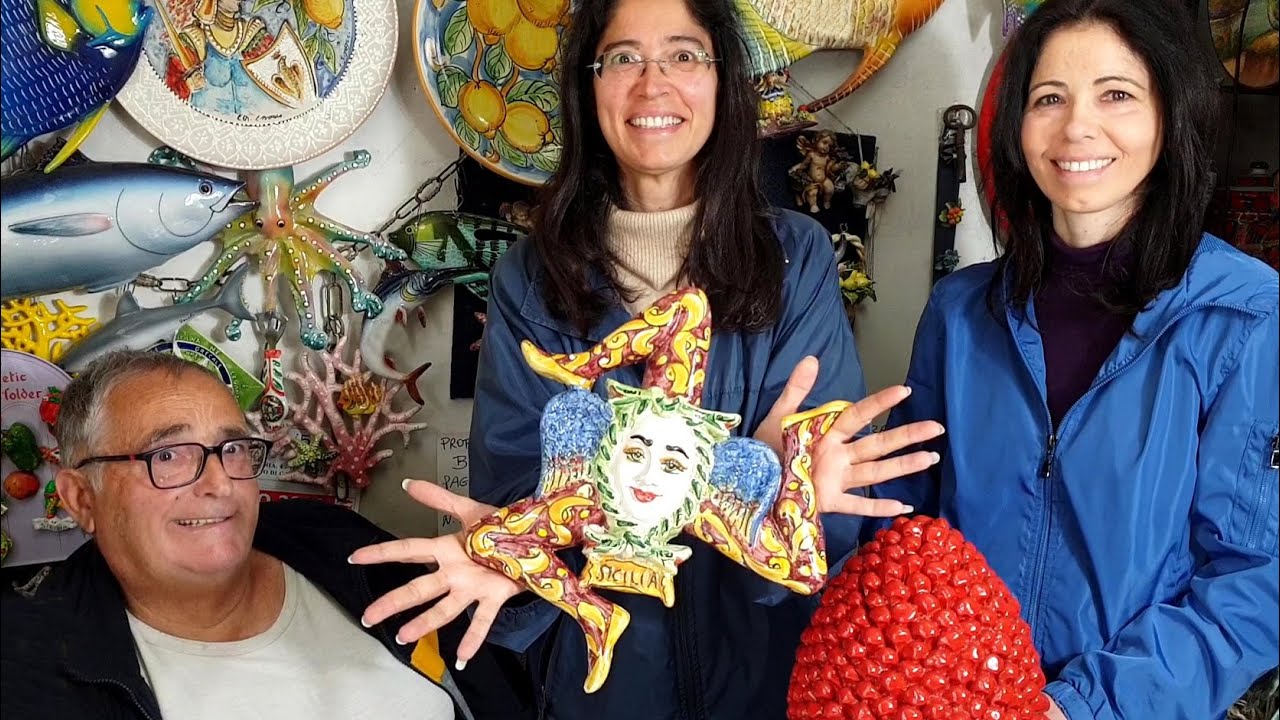 The art of Sicilian pottery making - How native artisans make the most traditional ceramic artwork!