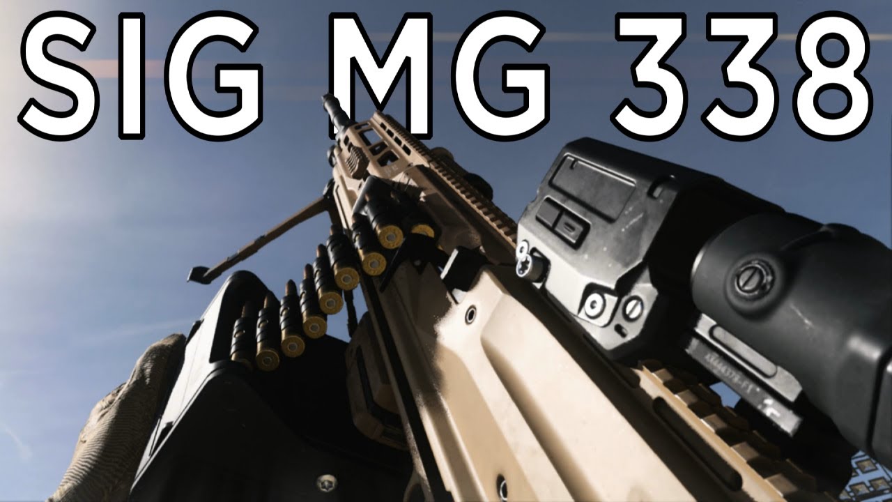 SIG Sauer MG 338 (RAAL MG) Gameplay | Call of Duty Modern Warfare (PS5)