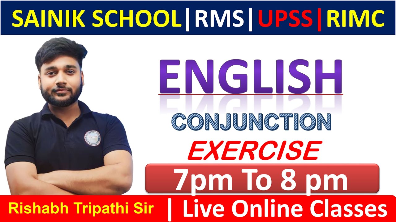 CONJUNCTION , EXERCISE | SAINIK SCHOOL COACHING | Military School Coaching | RIMC Coaching