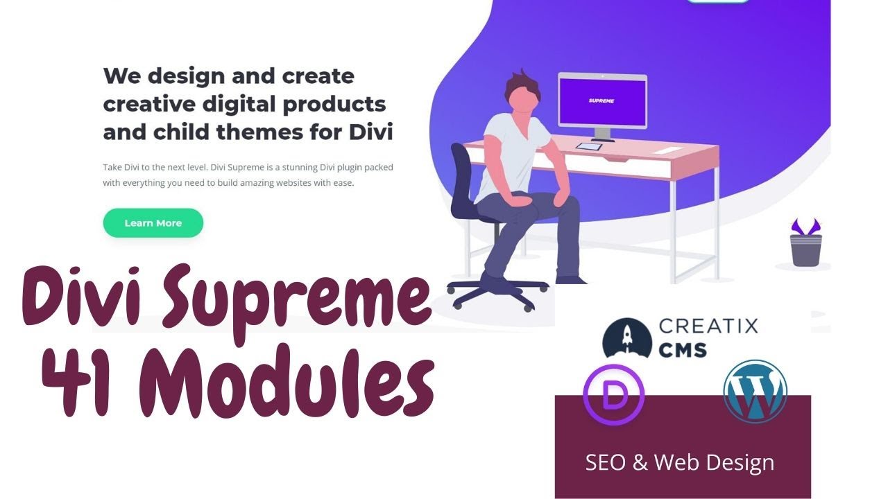 Divi Supreme Modules Plugin - 41 Modules for Divi Builder.