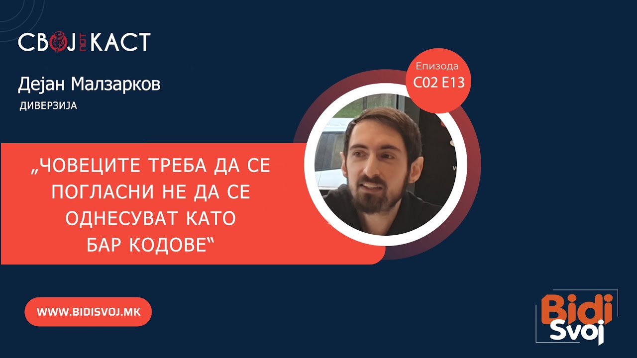 Поткаст со ДИВЕРЗИЈА - Дејан Малзарков