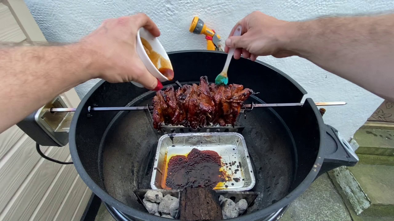 The Perfect Chicken Teriyaki Kebab on a Weber Kettle BBQ!!