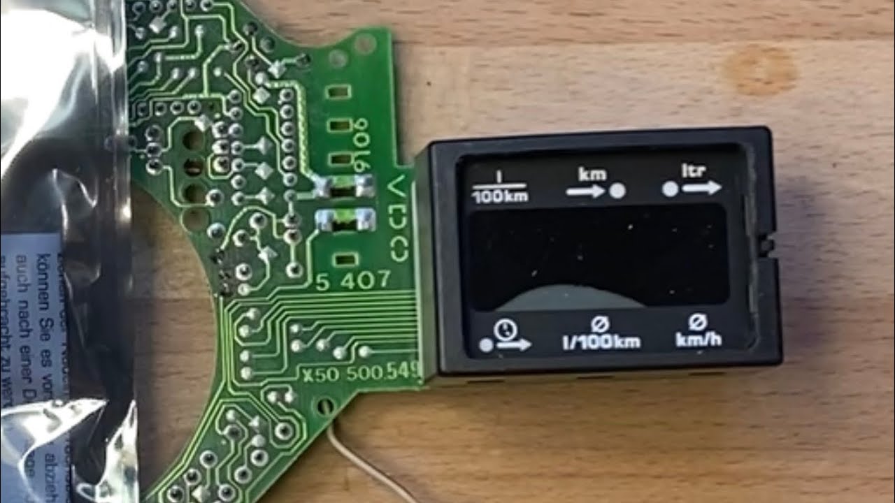Audi 80 / 90 B3 B4 Display Austausch Boardcomputer