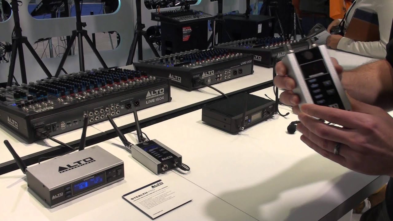 Alto Stealth Wireless Pro @ NAMM 2015 with Getinthemix.com