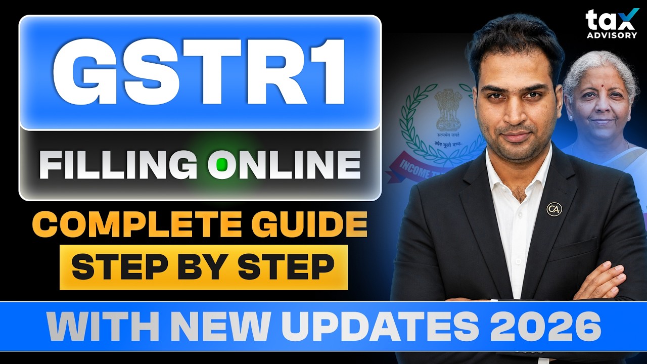 GSTR1 Return Filing | How to File GSTR1 | GSTR1 Filing Process 2026