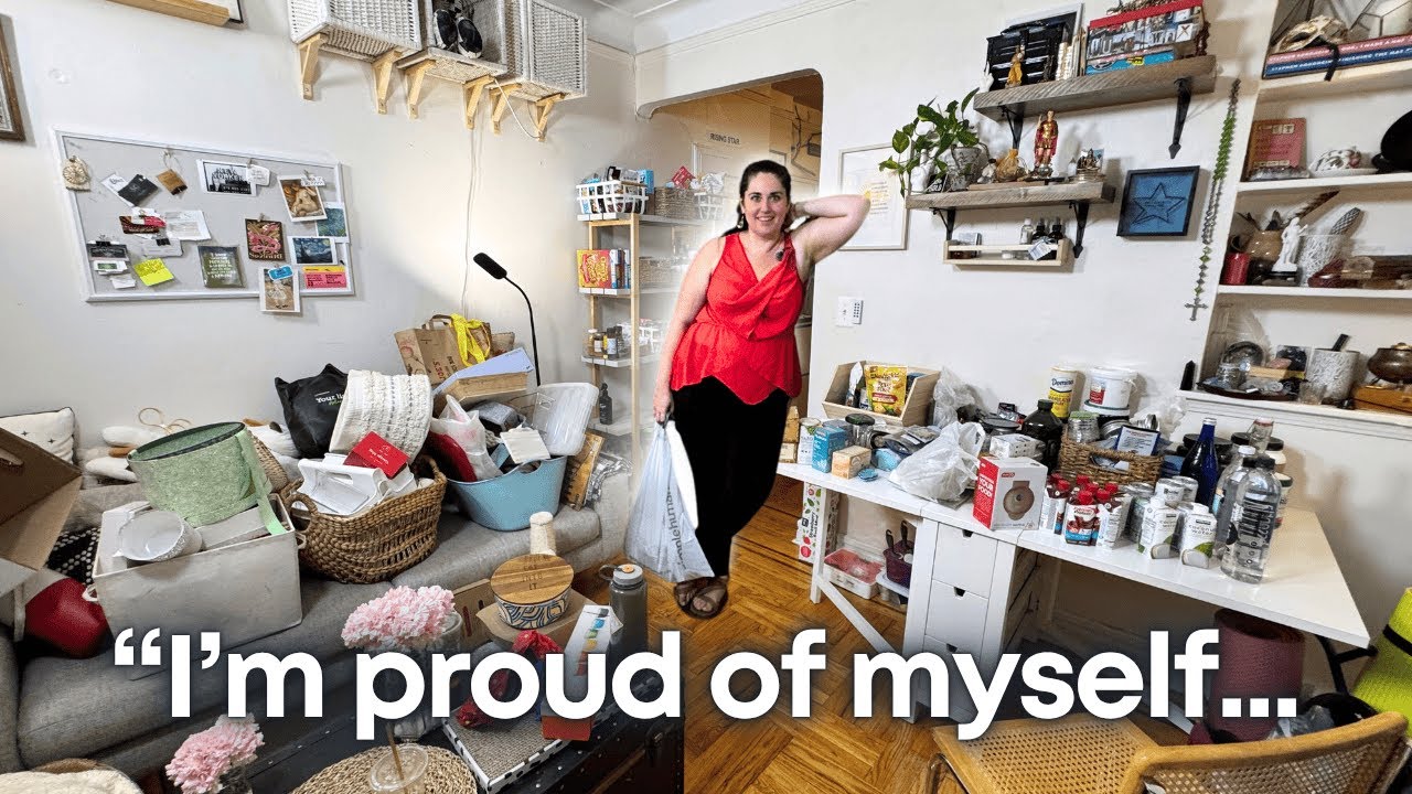 EMPOWERING Julia to become her own SPACE MAKER 💪🌆 New York City KITCHEN DECLUTTER ep. 12