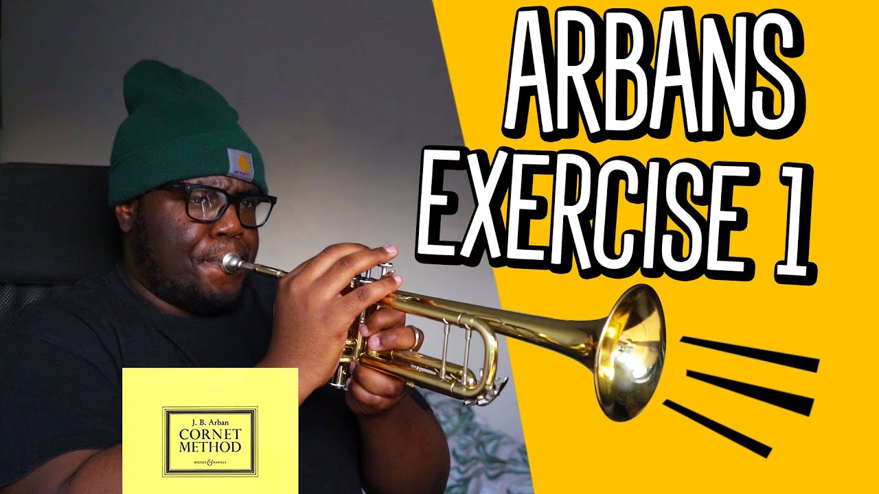 Arban's Cornet Method Exercise 1 Trumpet Practice