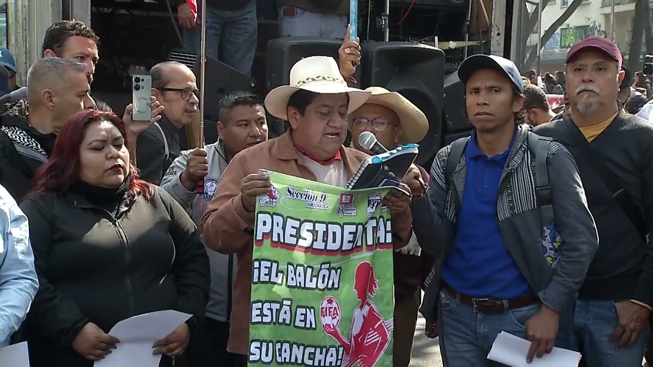 Llama Sheinbaum a protestas pacíficas por parte de la CNTE y reitera que se mantiene el diálogo