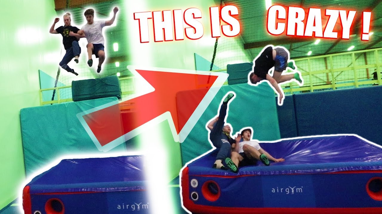 NEW AIRTRACK LAUNCHES YOU INTO FLIPS !!