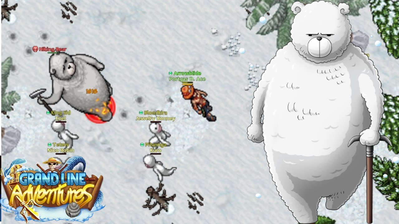 🐻‍❄️WORLD BOSS HIKING BEAR - GRAND LINE ADVENTURES (GLA)🐻‍❄️