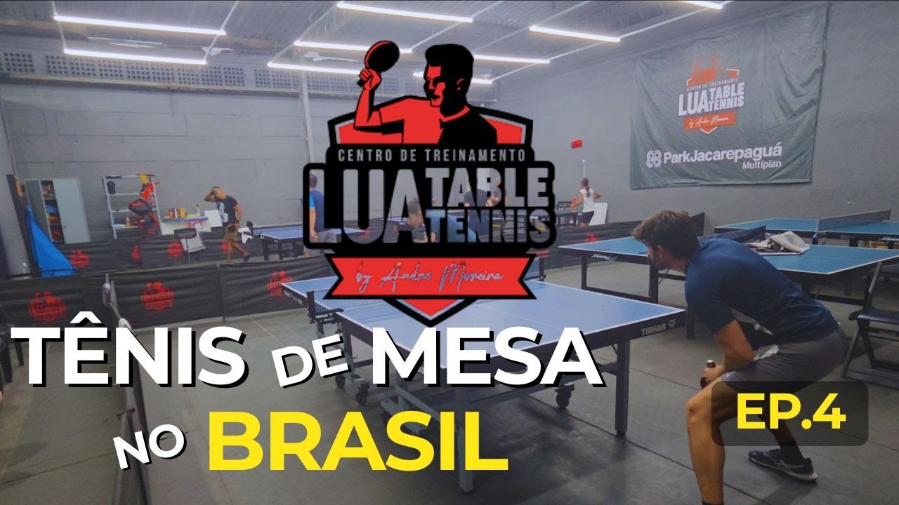 Fui ao CT Lua no Rio e o Nível me Surpreendeu | Tênis de Mesa