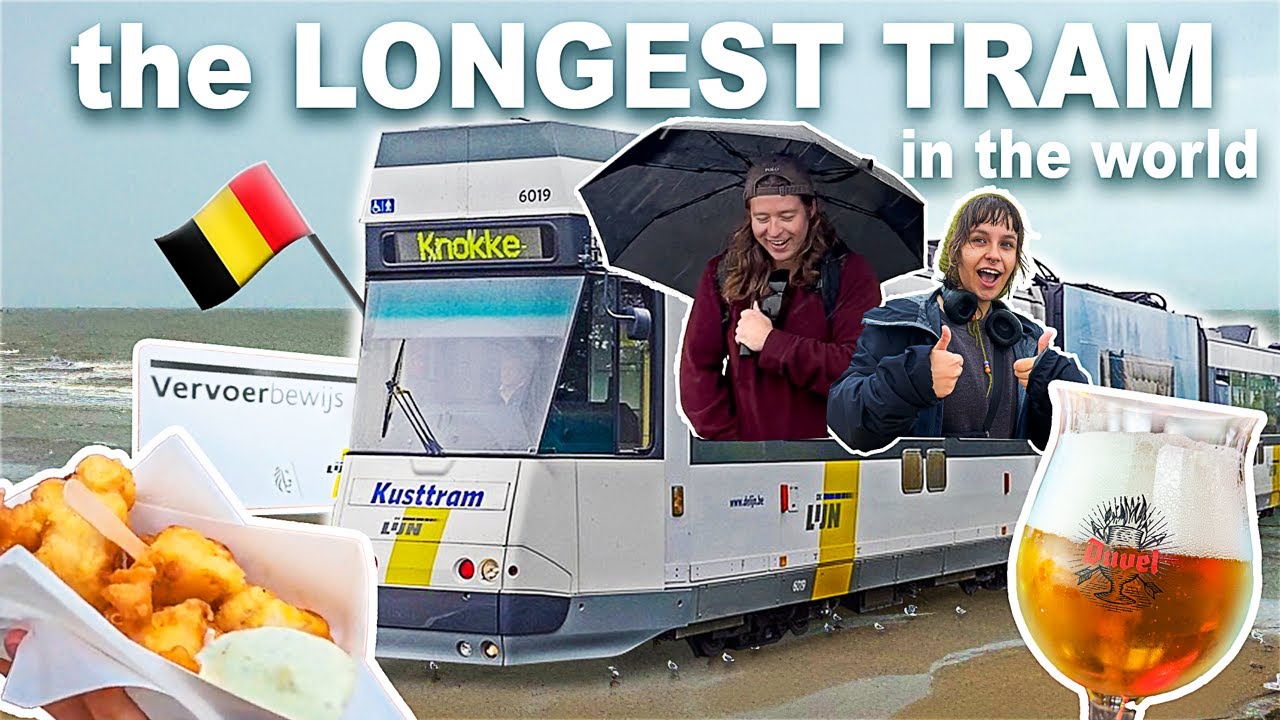 Belgium&rsquo;s Coast Tram: Our Start-to-Finish Ride on the World&rsquo;s Longest Tram Line.