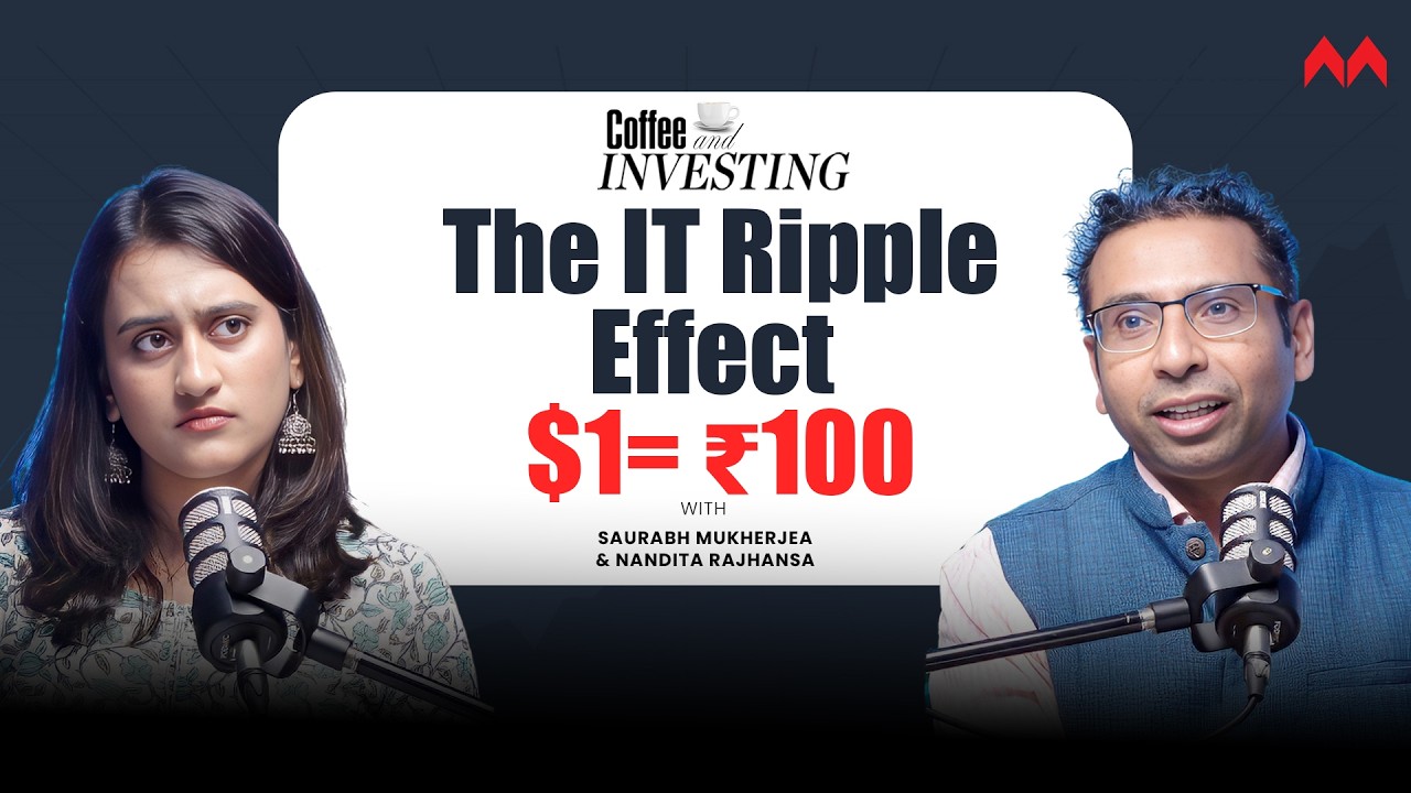 Why ₹100 Per Dollar is Now Possible: The Link Between IT Services and the Rupee | Saurabh x Nandita