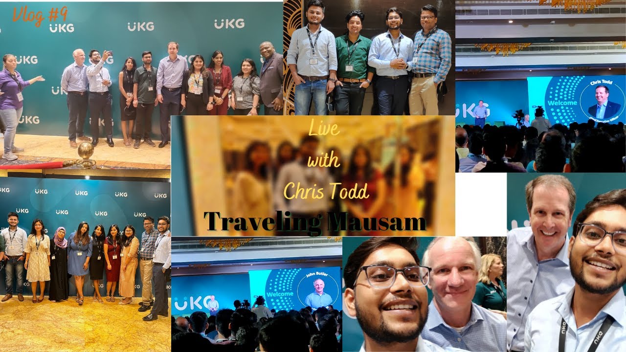 Vlog with CEO Chris Todd || UKG Event || UKG || Party at Radisson Hotel|| Traveling Mausam || TM