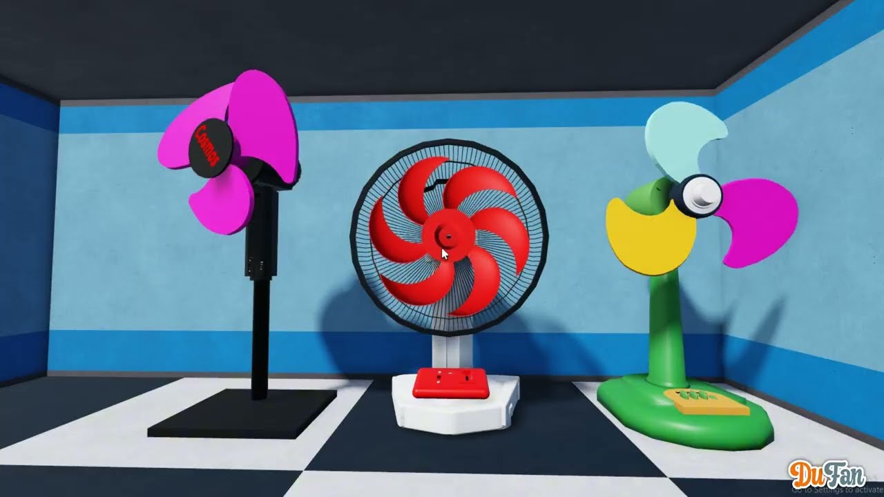 Roblox Wobbly Fan Hidden inside Circus Area!
