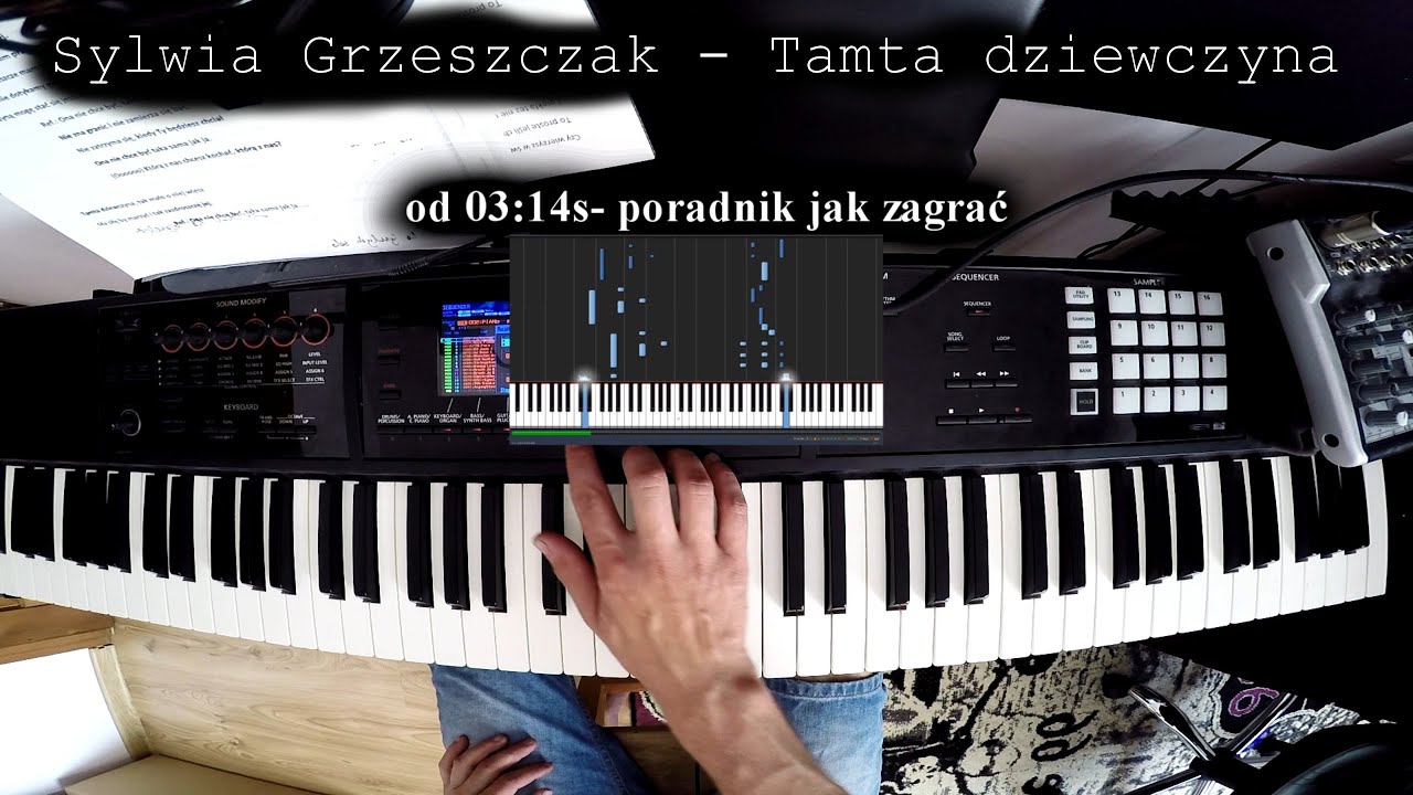 Sylwia Grzeszczak   Tamta dziewczyna piano cover