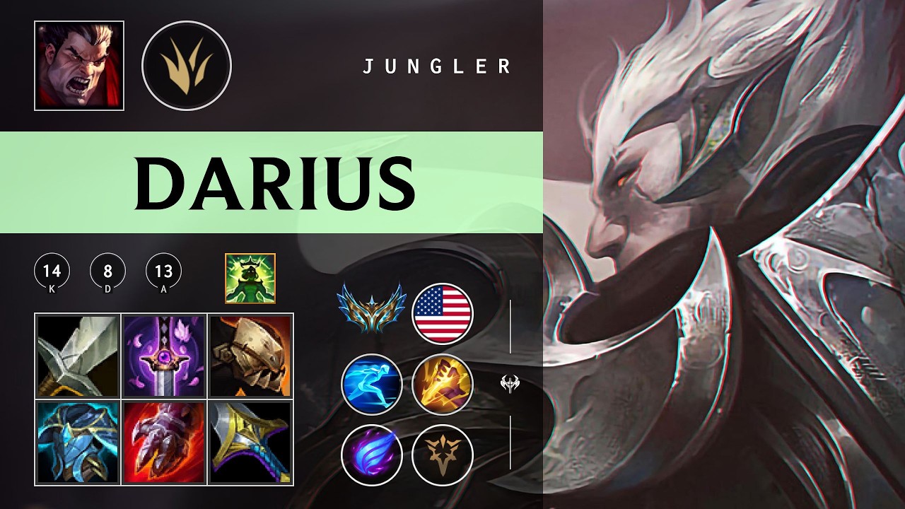 Darius Jungle vs Jayce - NA Challenger Patch 26.04