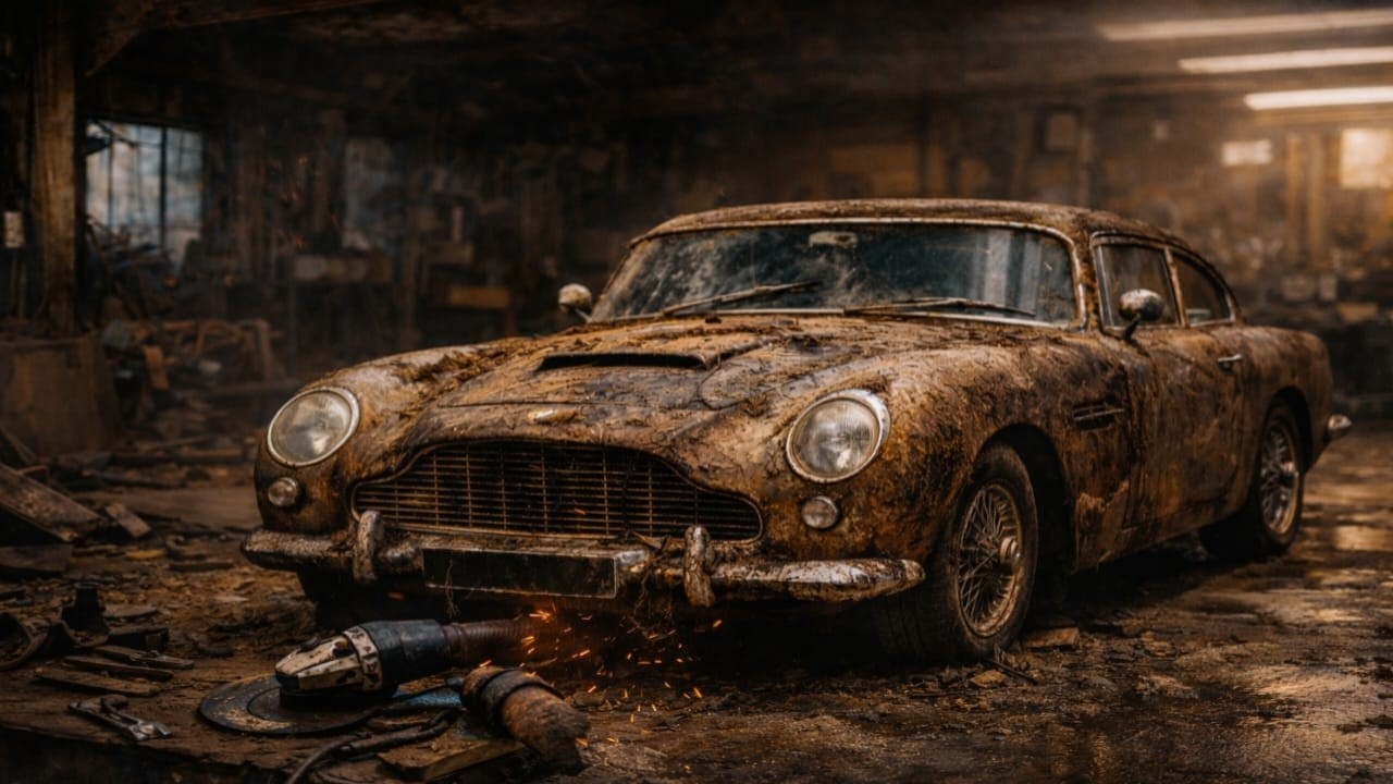 A Forgotten 1964 Aston Martin DB5 Restored | A Grandfather&rsquo;s Legacy Reborn