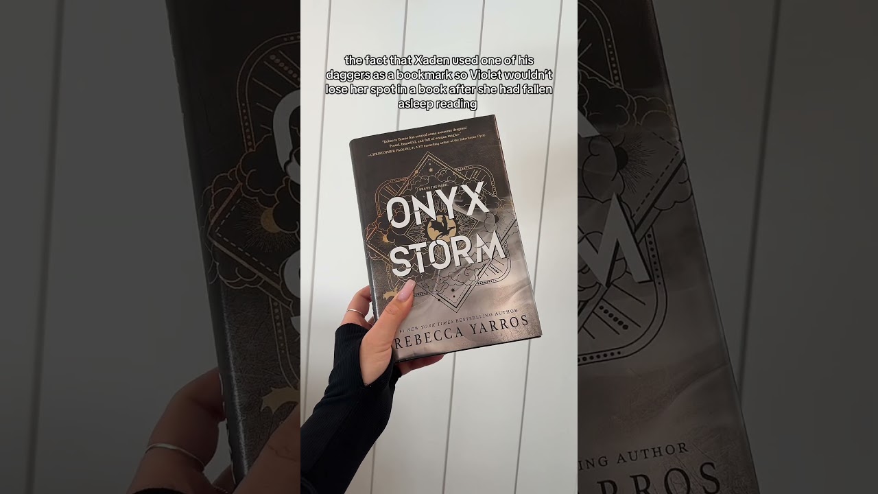 an underrated Violet & Xaden scene from onyx storm 🌩️🖤 #booktok #books #fourthwing
