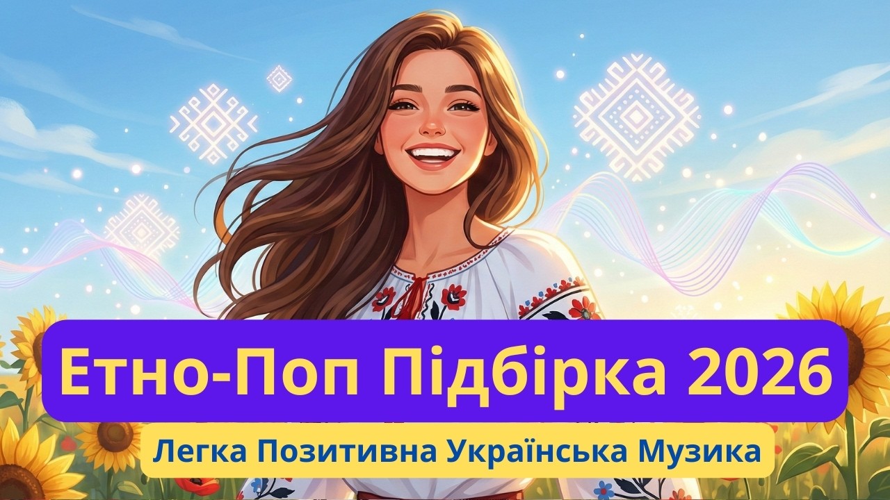 Етно-Поп Підбірка 2026 🇺🇦 Легка Позитивна Українська Музика з Народними Мотивами для Гарного Настрою