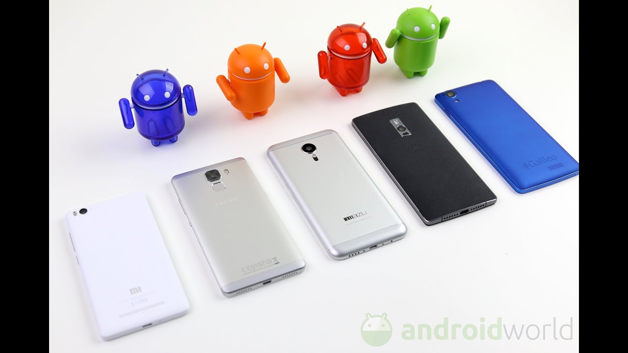 Top di gamma low cost Android 2015, il confronto