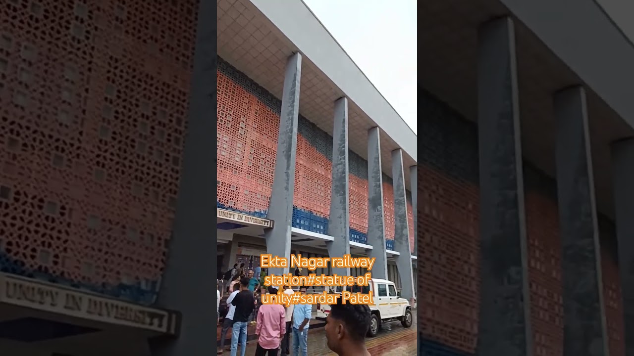 Ekta Nagar railway station#statue of unity#sardar Patel#kevadiya#Gujarat#like #subscribe