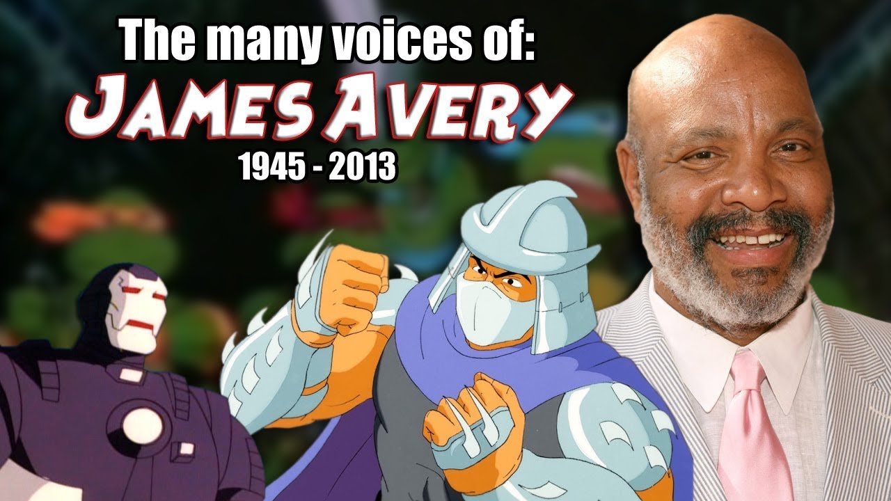 Many Voices of James Avery (Animated Tribute - Teenage Mutant Ninja Turtles - Shredder)