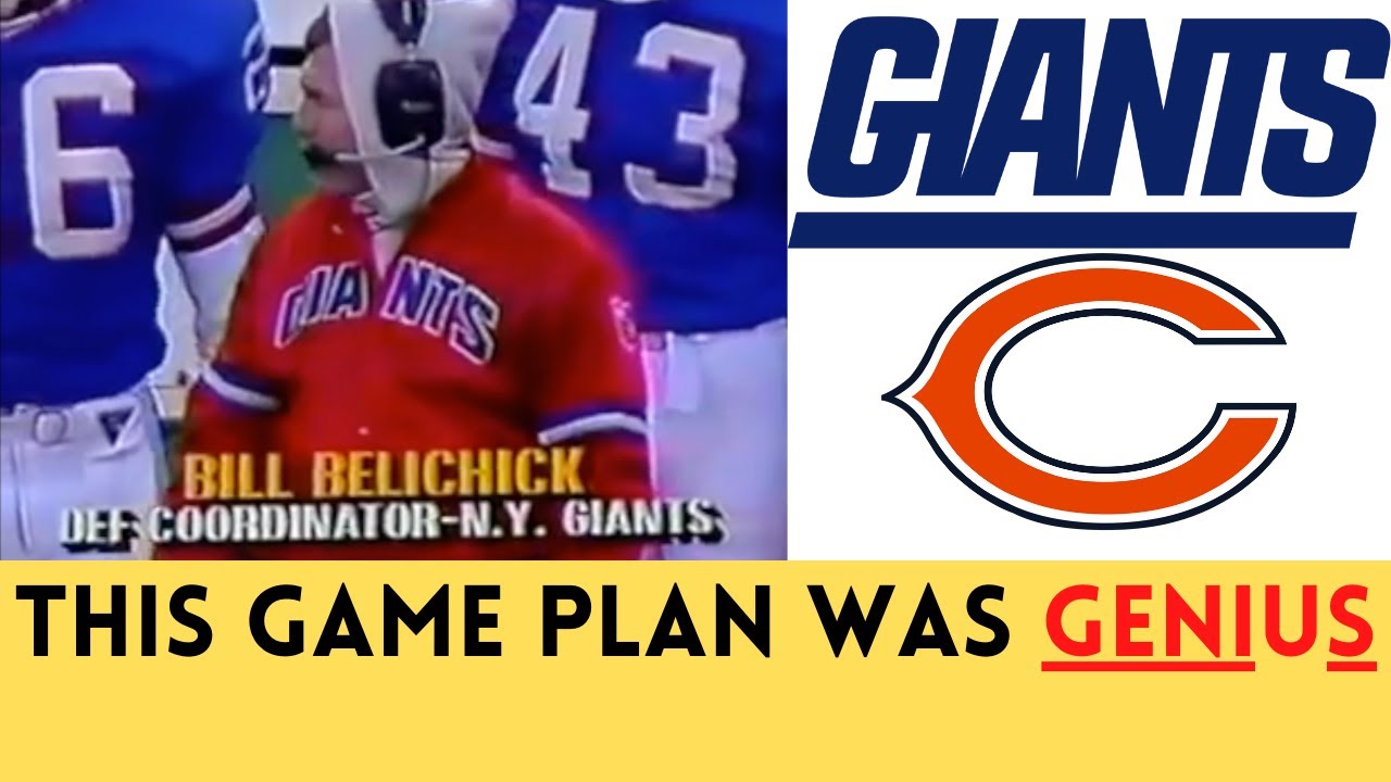 The MOST UNDERRATED COACHING DECISION of Bill Belichick's CAREER | Bears @ Giants (1990 Divisional)