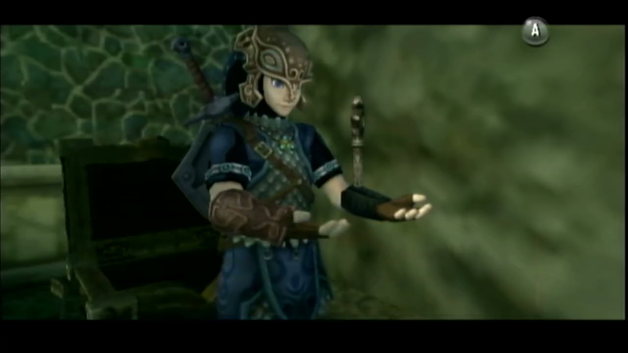 The legend of zelda twilight princess S WII #16 Le temple abyssal  part2  le grapin